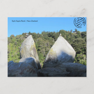 Carte Postale Split Apple Rock (Neuseeland) Postkarte