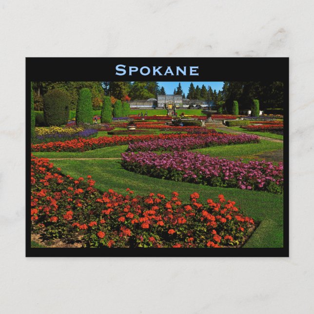 Carte postale Spokane (Devant)