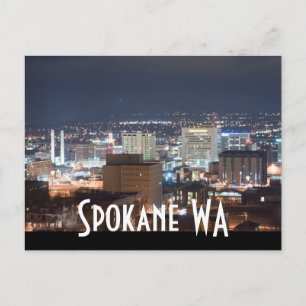 CARTE POSTALE SPOKANE WA