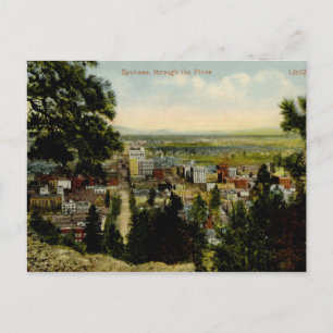 Carte Postale Spokane, Washington Vintage