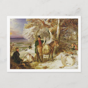 Carte Postale Sport d'une journée, 1826 (huile sur toile)