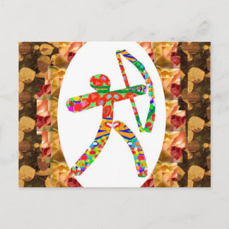 Carte Postale Sports de TIR À L'ARC : Embuscade de tueur de