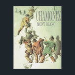 Carte Postale Sports d'hiver vintages, Chamonix, Mont Blanc<br><div class="desc">Sports d'hiver vintages,  Chamonix,  Mont Blanc</div>