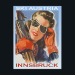Carte Postale Sports d'hiver vintages, Ski Autriche, Innsbruck<br><div class="desc">Sports d'hiver vintages,  Ski Autriche,  Innsbruck</div>