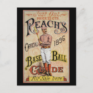Carte Postale Sports vintages Baseball, Reach's Guide Couverture