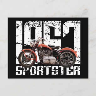 Carte Postale Sportster 1957