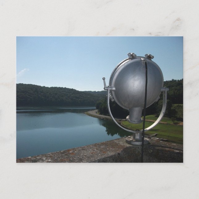 Carte Postale Spotlight, barrage Sutton, lac Sutton, Virginie oc (Devant)