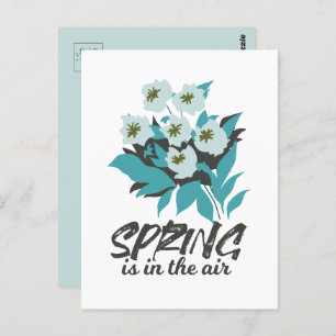 Carte Postale Spring Bouquet Charm - Le printemps est dans l'air