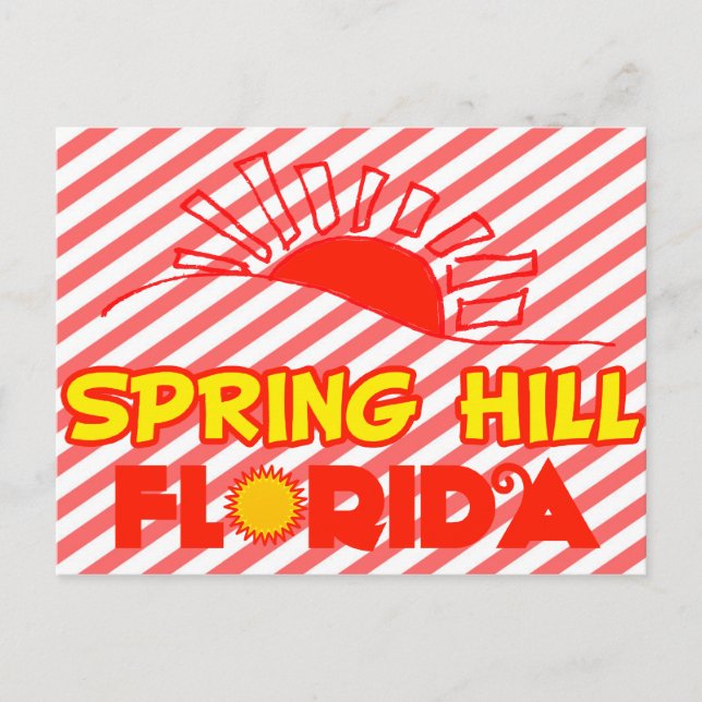 Carte Postale Spring Hill, Floride (Devant)