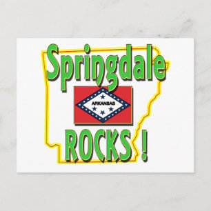 Carte Postale Springdale Rocks ! (vert)