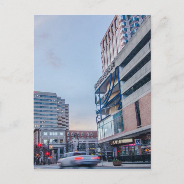 Carte Postale springfield massachusetts skyline (Devant)