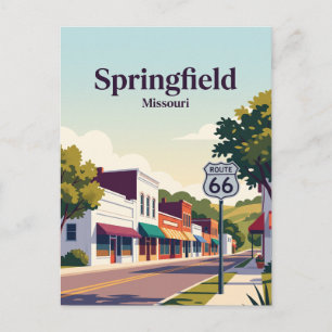Carte Postale Springfield, Missouri