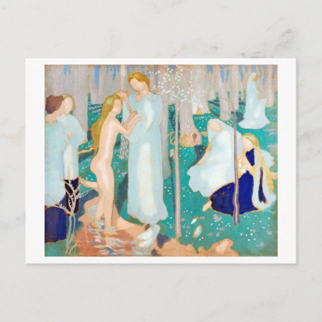 Carte Postale Springtime, Maurice Denis (Devant)
