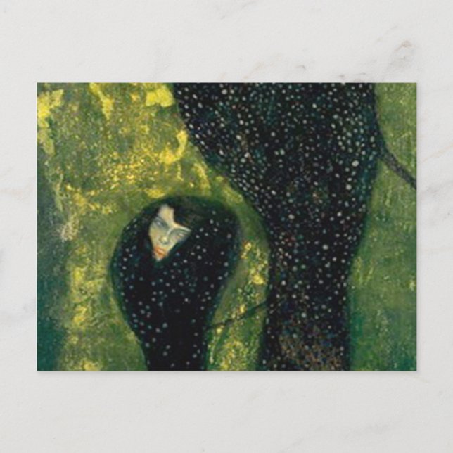 Carte Postale Sprites d'eau 1899 Gustav Klimt (Devant)