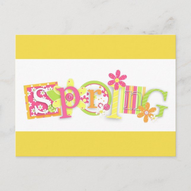 Carte postale SPRR Floral Design (Devant)