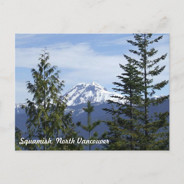 Carte Postale Squamish, North Vancouver (Devant)