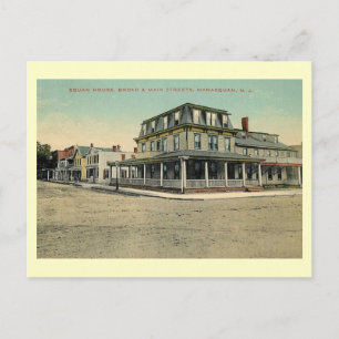 Carte Postale Squan House, Manasquan, New Jersey 1912 Vintage