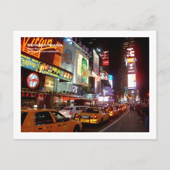 Carte Postale Square du New York Times (Devant)