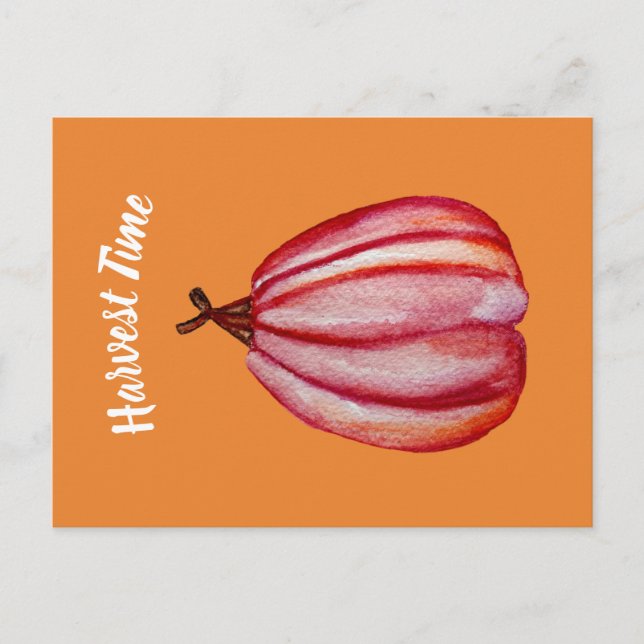 Carte postale Squash, Fall Art (Devant)