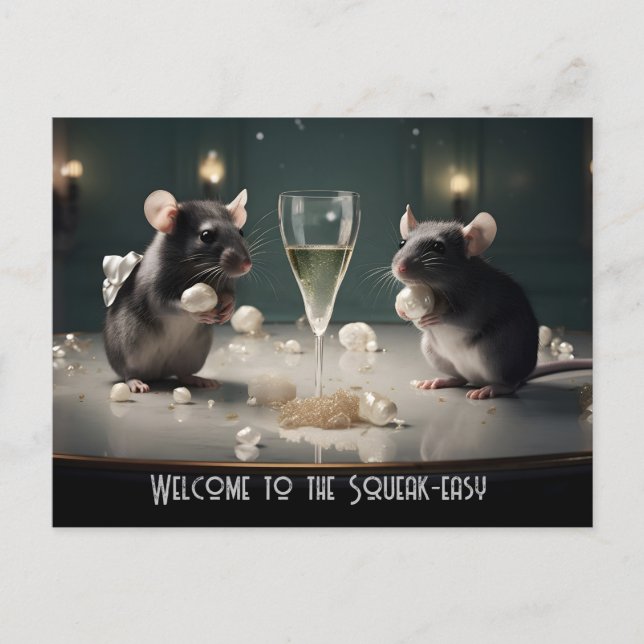 Carte Postale Squeak facile (Devant)