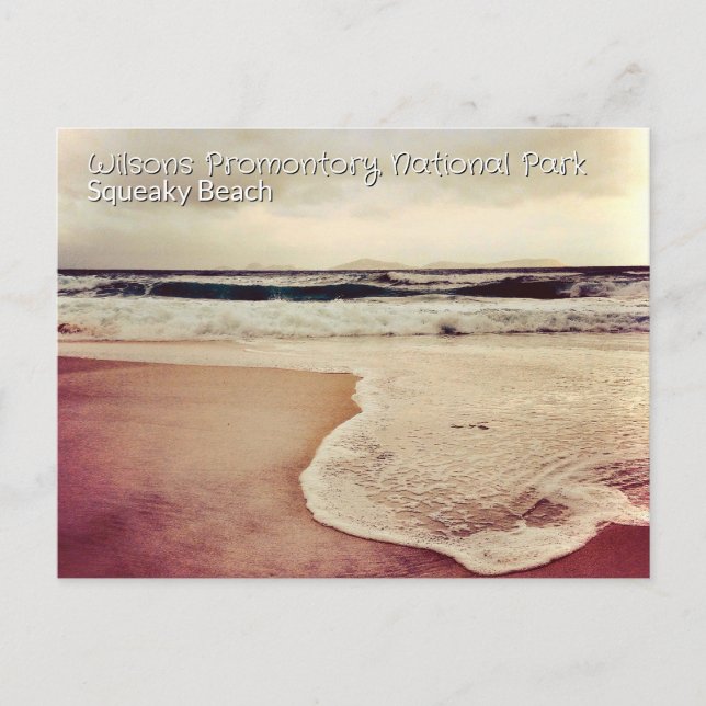 Carte Postale Squeaky Beach, Wilsons Prom (Devant)