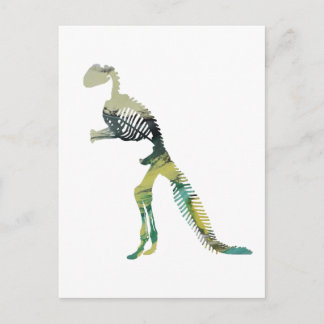 Carte Postale squelette de dinosaure
