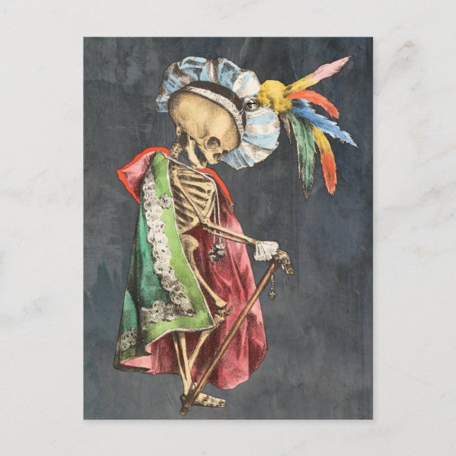 Carte Postale Squelette de Pu'Shing Bhu'Tons (Devant)