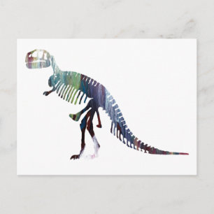 Carte Postale Squelette de Tyrannosaurus