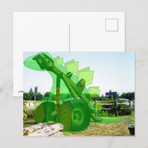 Carte Postale Squelette industriel