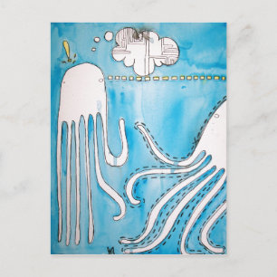 Carte Postale Squid Talk Postcards 1