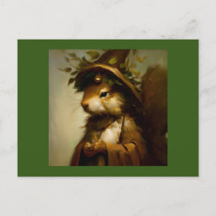 Carte Postale Squirrel Druid