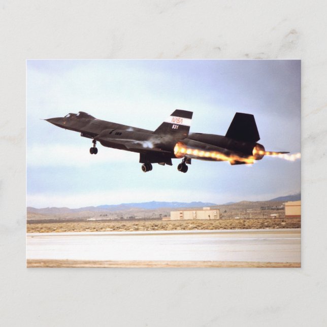 Carte postale SR 71 Blackbird (Devant)