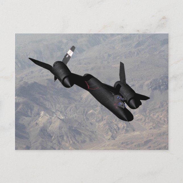 Carte postale SR 71 Blackbird (Devant)