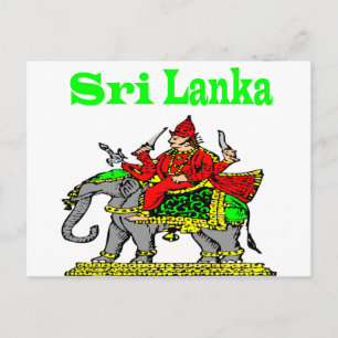 Carte Postale Sri Lanka