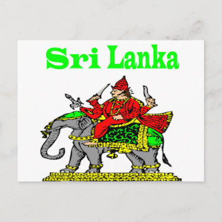 Carte Postale Sri Lanka