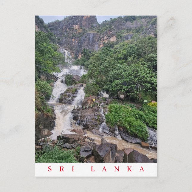 Carte postale Sri Lanka Rawana (Devant)