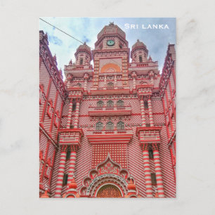 Carte Postale Sri Lanka Voyage Tourisme Publicité Vintage