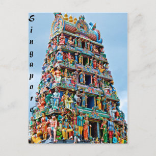 Carte Postale Sri Mariamman Temple Singapour
