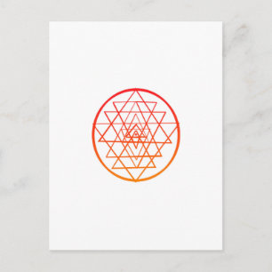 Carte Postale Sri Yantra