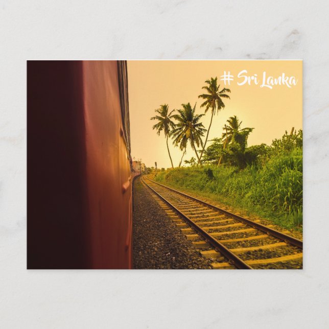 carte postale srilanka (Devant)