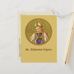 Carte postale St. Alphonsus Liguori (SNV 02) (rond