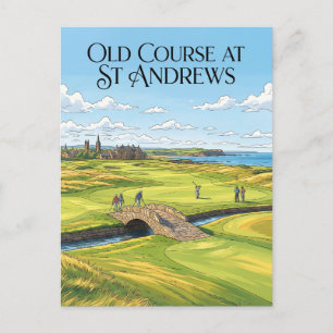 Carte Postale St Andrews Écosse