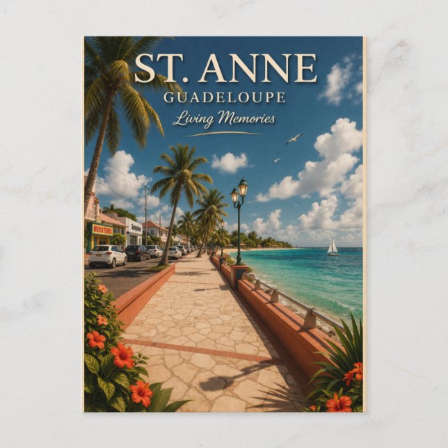 Carte Postale   St Anne Guadeloupe  (Devant)