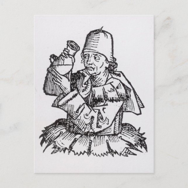 Carte Postale St. Anthony de 'Liber Chronicarum' (Devant)