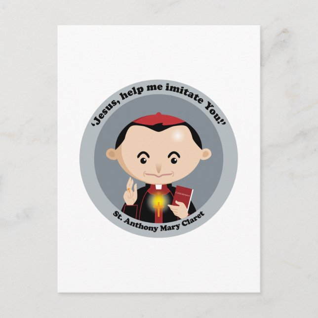 Carte Postale St. Anthony Mary Claret (Devant)