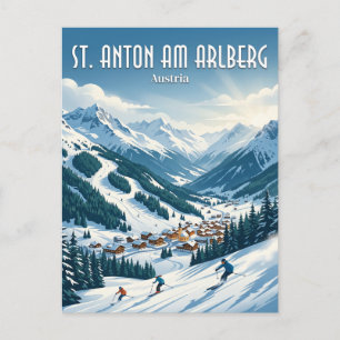 Carte Postale St. Anton am Arlberg Autriche