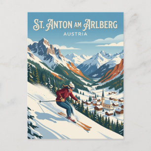 Carte Postale St. Anton am Arlberg Autriche