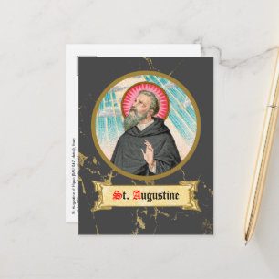 Carte Postale St. Augustin d'Hippone (SAU 047; détail)