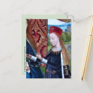 Carte Postale St Barbara de Nicomedia (détail; M 070)