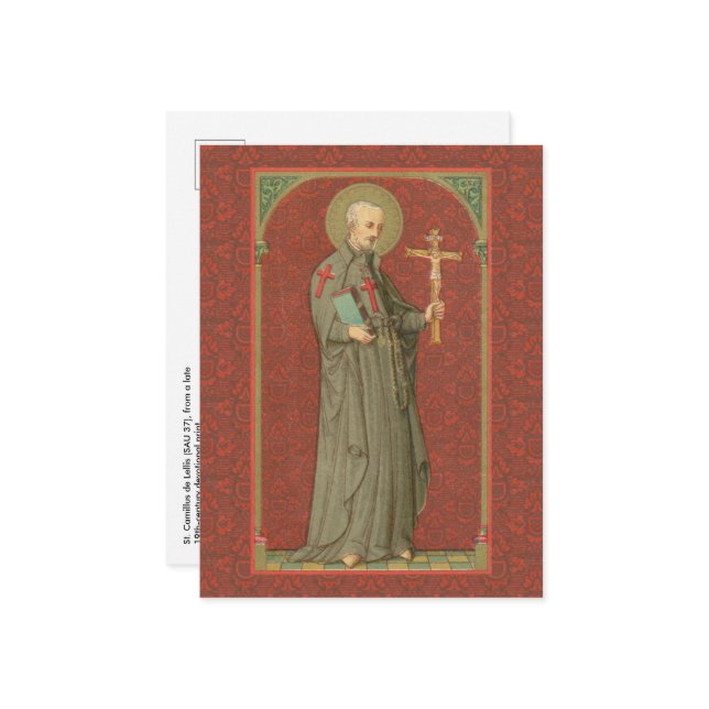 Carte Postale St. Camillus de Lellis (SAU 37) (Devant/Arrière en situation)
